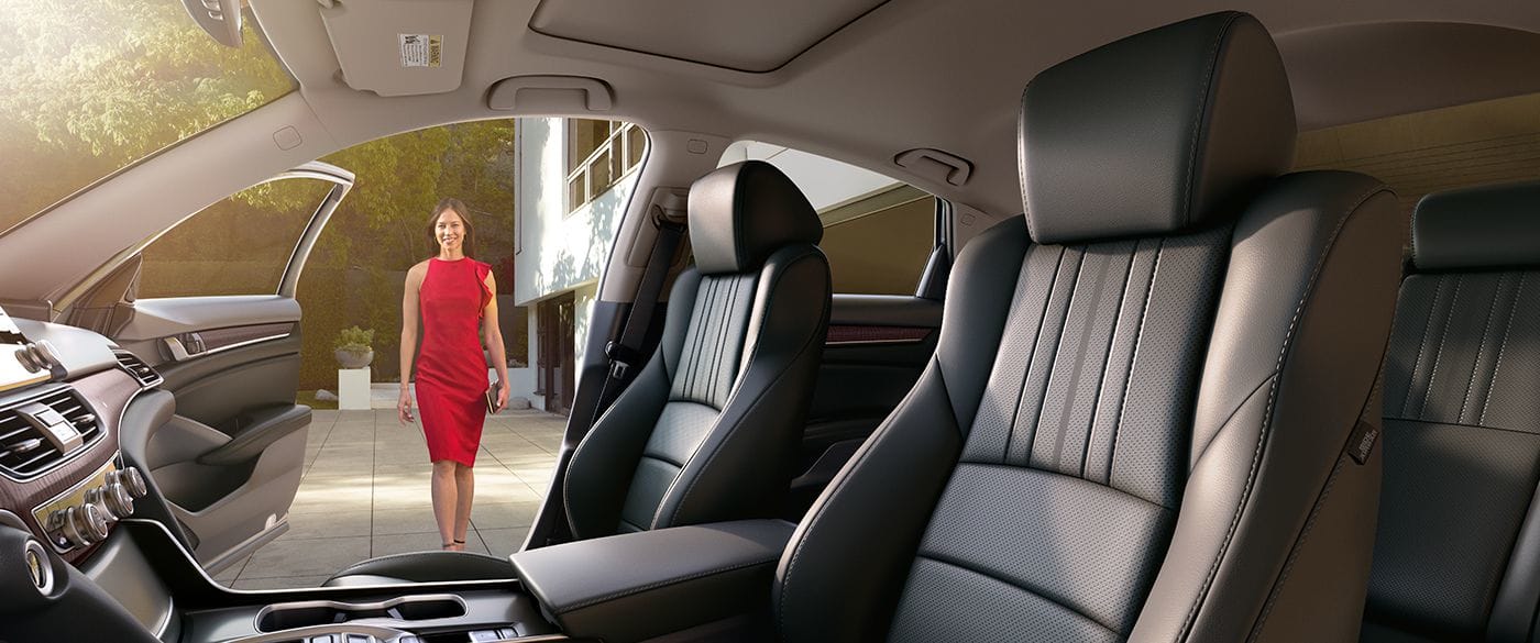 Interior of the 2019 Honda Accord Hybrid