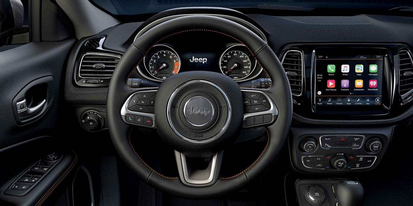 Interior of the 2019 Jeep Compass Interior of the 2019 Jeep Compass