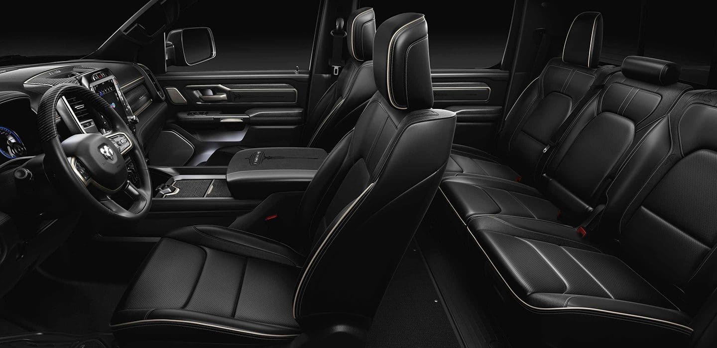 Interior of the 2019 Ram 2500