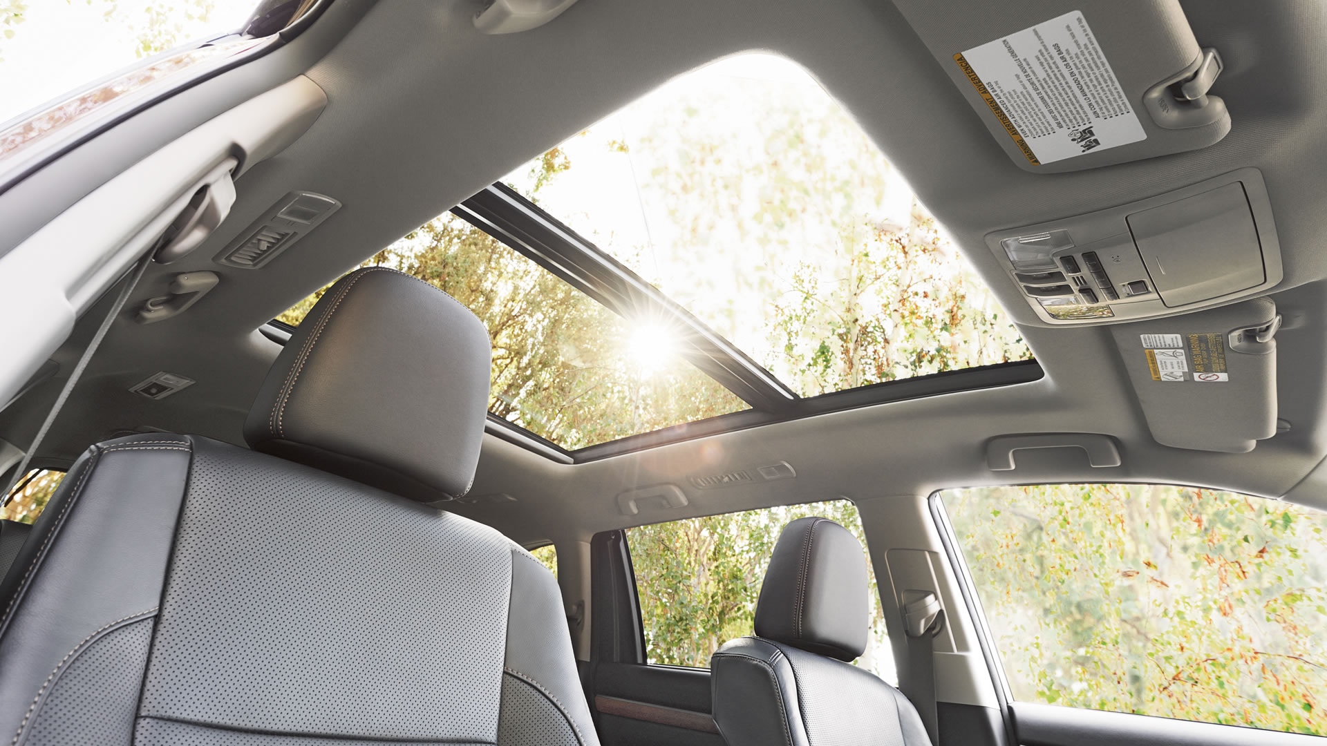 Sunroof in the 2019 Highlander