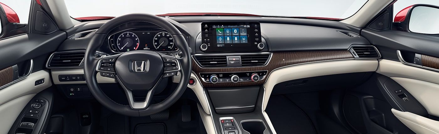Interior of the 2019 Accord