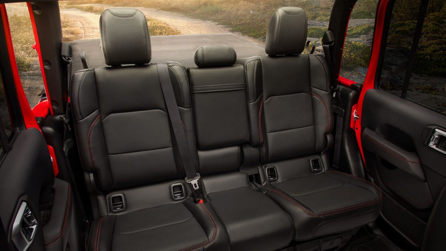 2020 Jeep Gladiator's Spacious Cabin