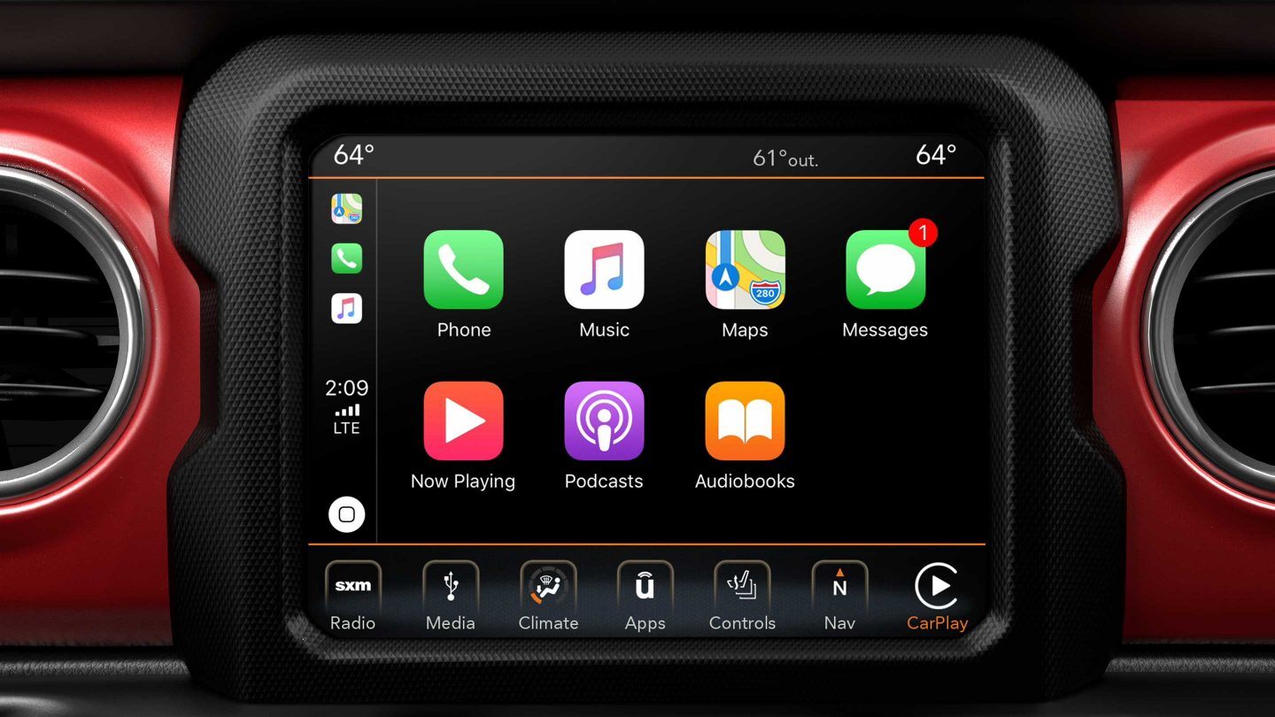 2019 Jeep Wrangler Dashboard