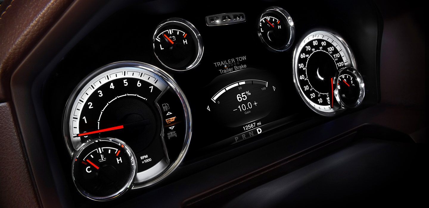 2019 Ram 1500 Information Display