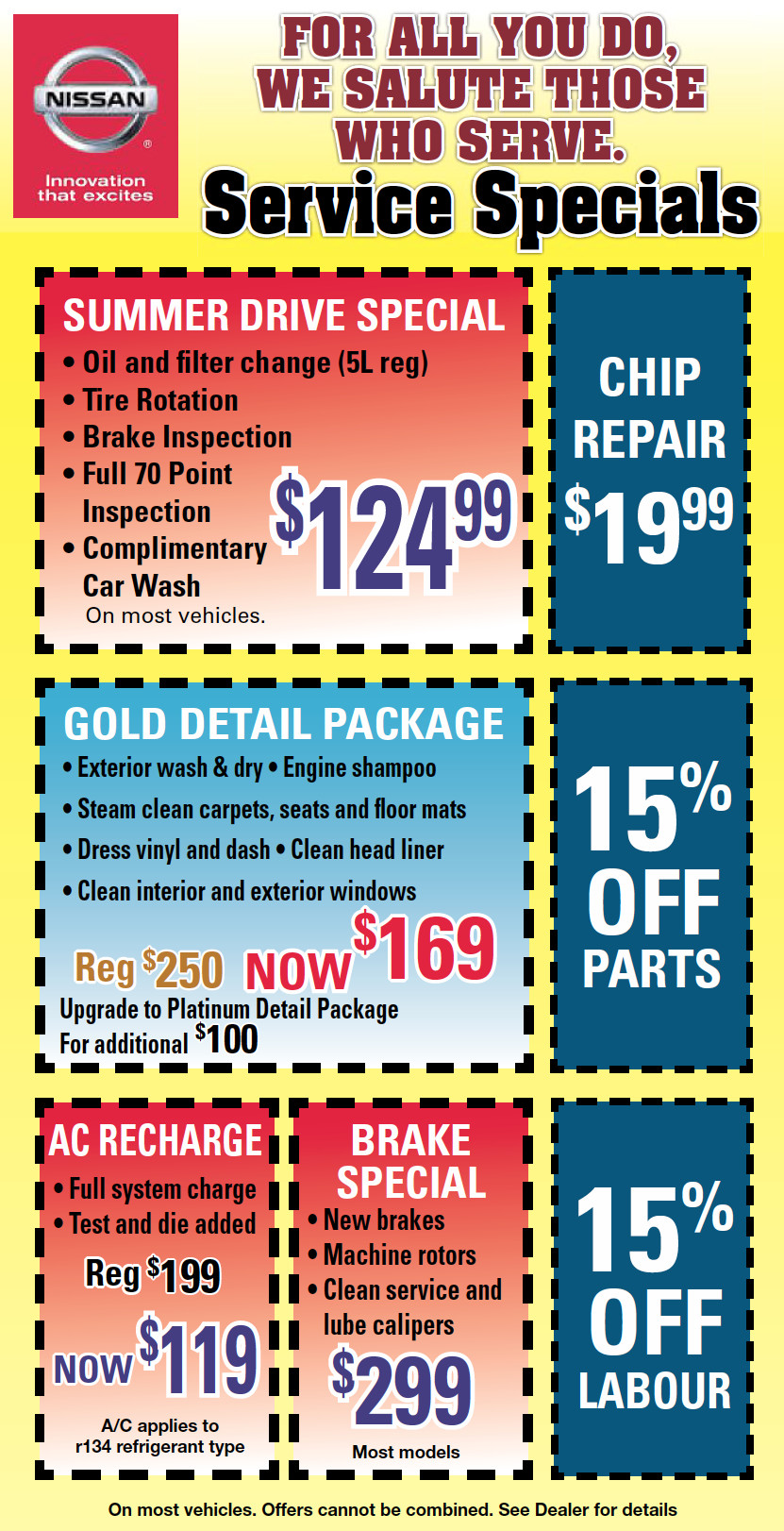 Best Rated Nissan Service Service Specials Edmonton