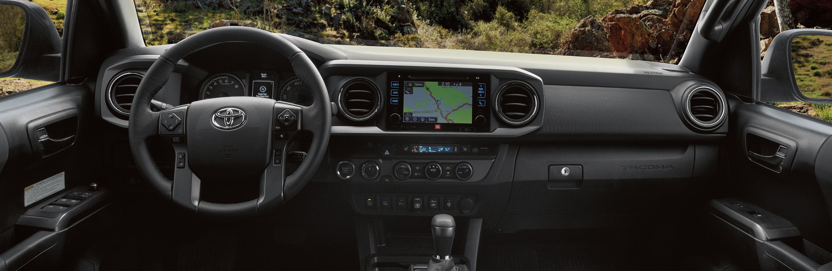 Interior of the 2019 Tacoma