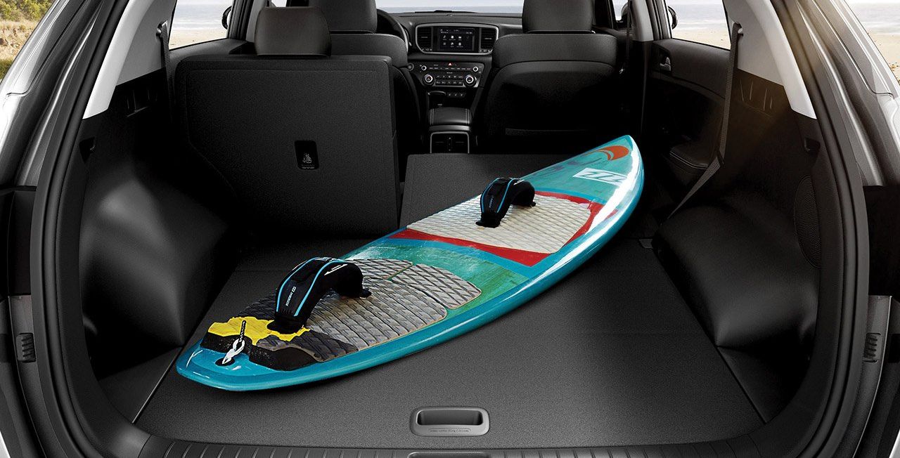 Generous Cargo Space in the 2020 Sportage!