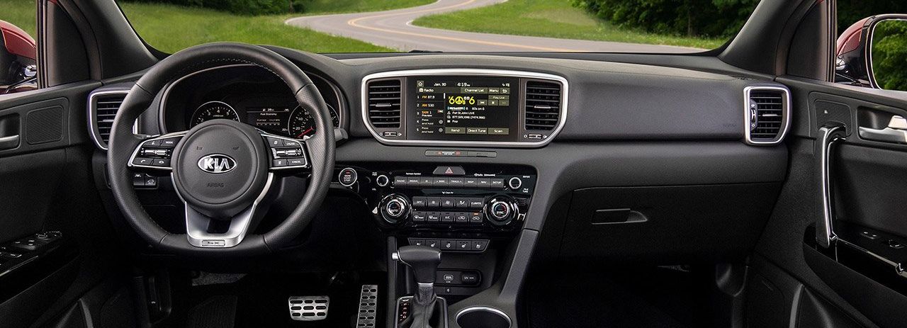2020 Kia Sportage Dashboard