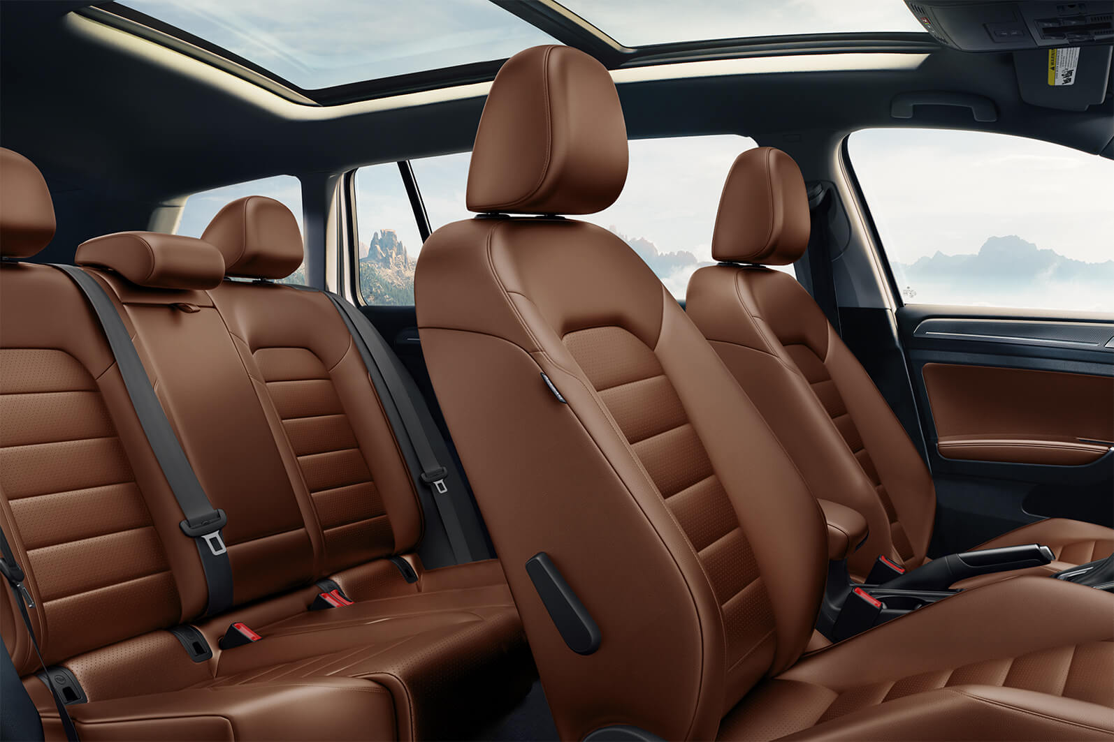 Luxurious Surroundings in the 2019 Golf Alltrack