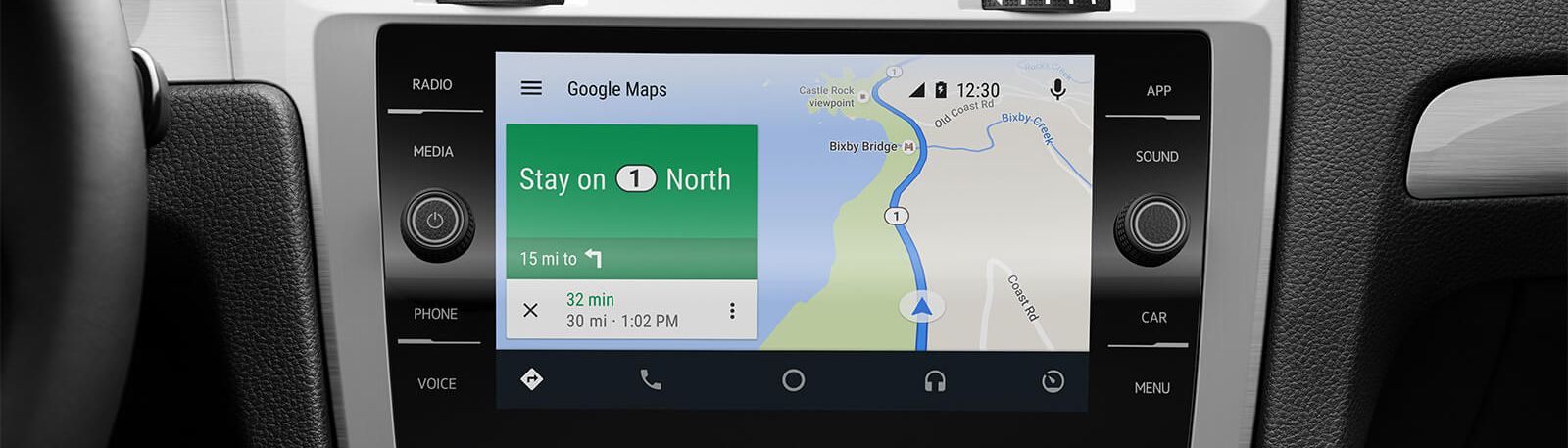 Touchscreen Display in the 2019 Golf