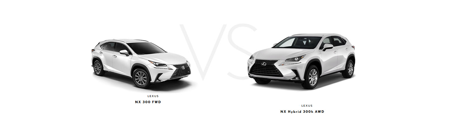 What is the Difference Between the 2019 Lexus NX 300 and 300h