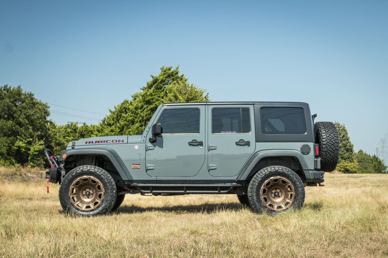 Jeep Rubicon RADX4 Fuel Vengeance Wheels Custom Off Road Build