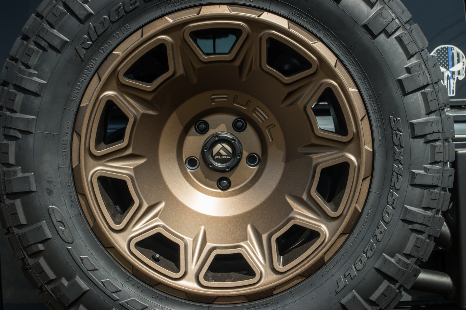 Jeep Rubicon RADX4 Fuel Vengeance Wheels Custom Off Road Build