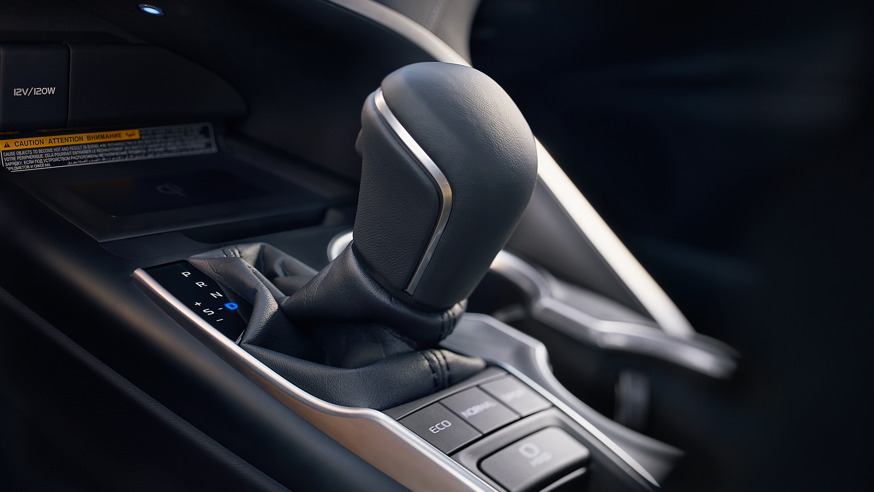 Gear Selector in the 2019 Camry
