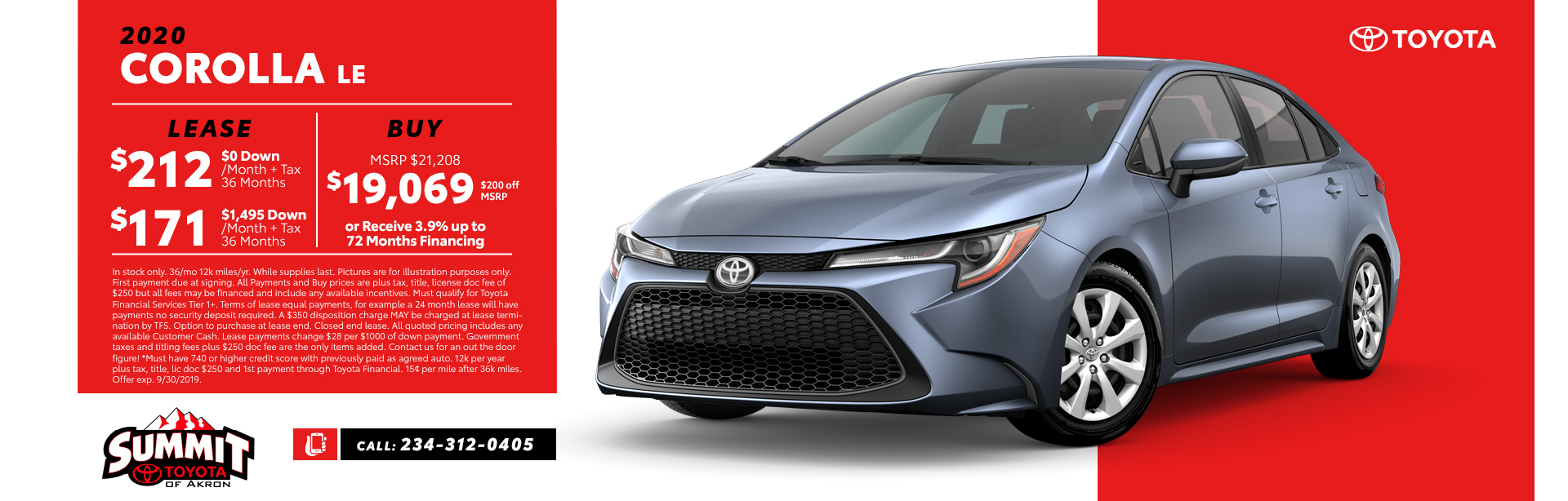 Car Leases Under 200 >> New Lease Specials Summit Toyota Car Leases Under 200 >> New Lease Specials Summit Toyota