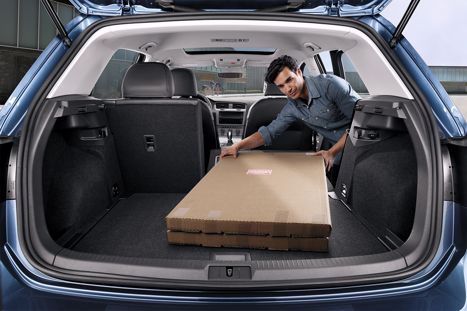 Plenty of Storage in the 2019 Golf!