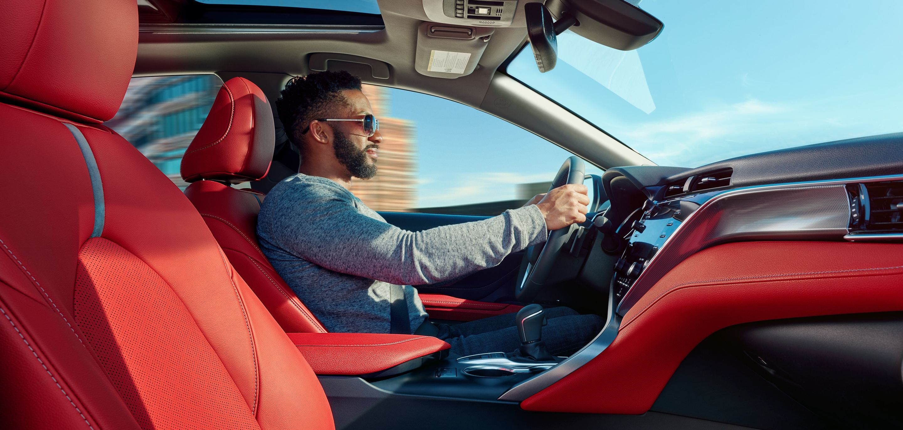 The 2019 Camry's Sporty Interior Design