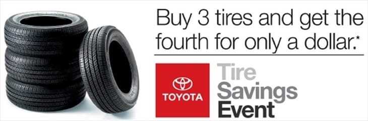 Toyota on sale tires sale