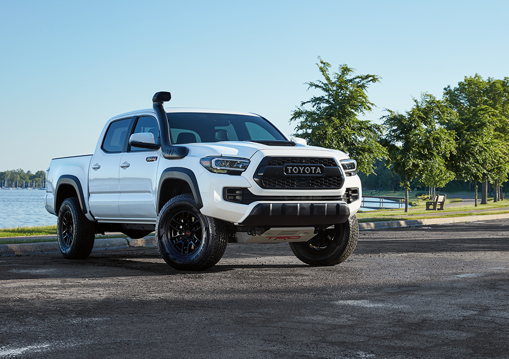 Model Features of the 2020 Toyota Tacoma at Tri County Toyota in Royersford | The front of the 2020 Tacoma