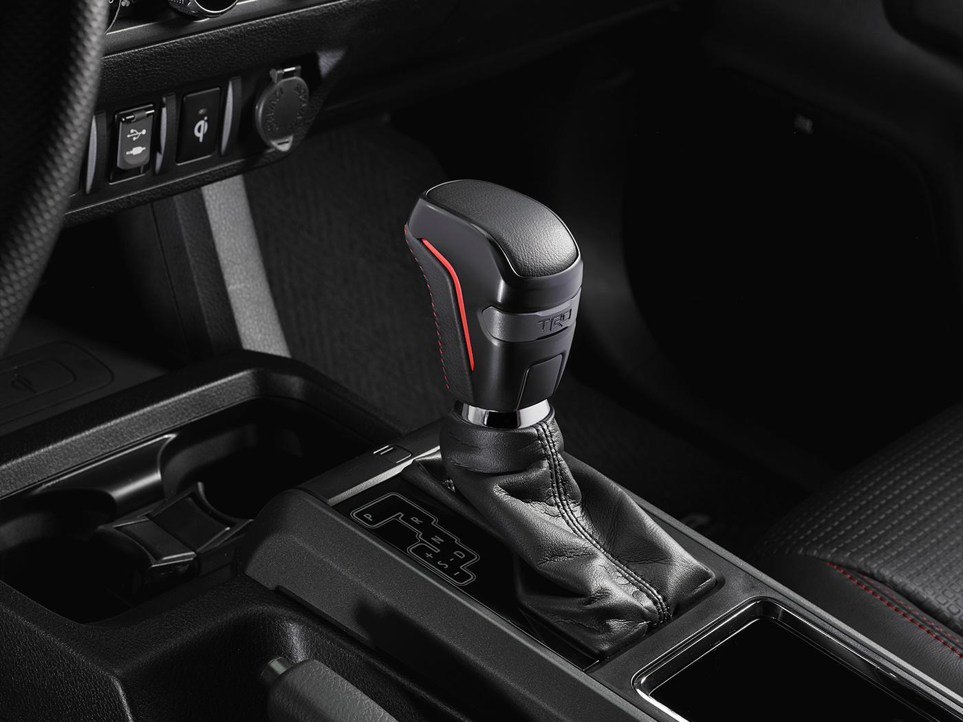 Model Features of the 2020 Toyota Tacoma at Tri County Toyota in Royersford | The gear shift of the 2020 Tacoma