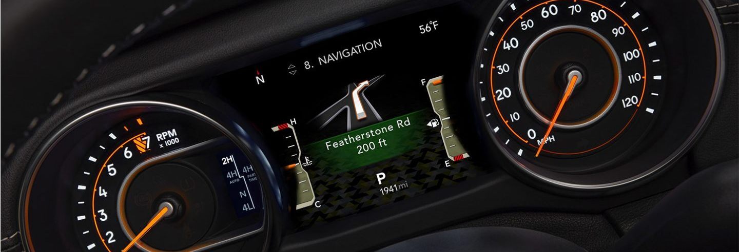 2020 Jeep Wrangler Dashboard with Navigation 2020 Jeep Wrangler Dashboard with Navigation