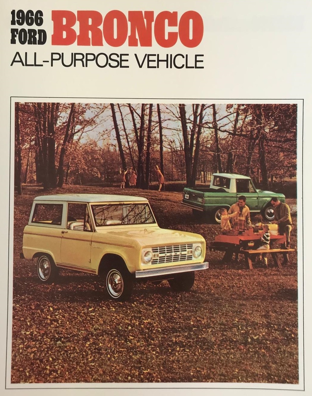 History For The Ford Bronco