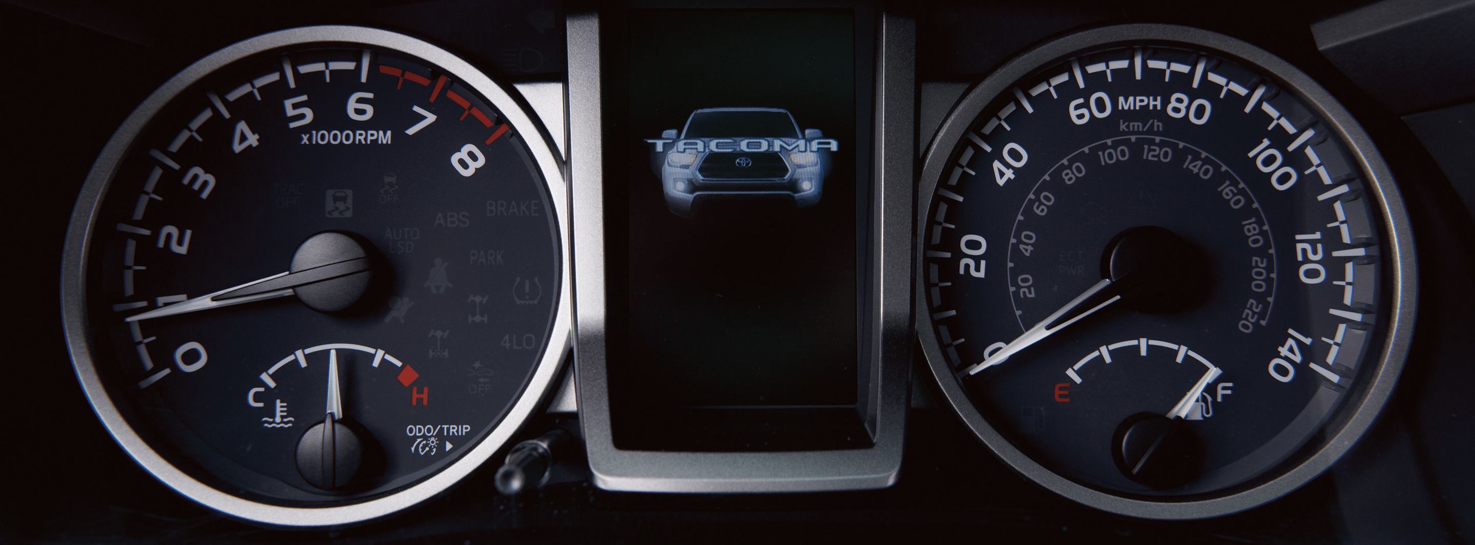 2020 Toyota Tacoma Multi-Information Display