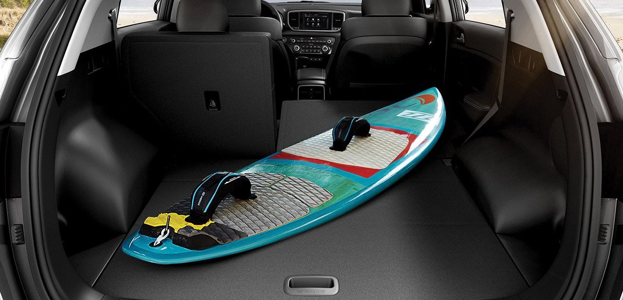 Cavernous Cargo Capacity in the 2020 Sportage