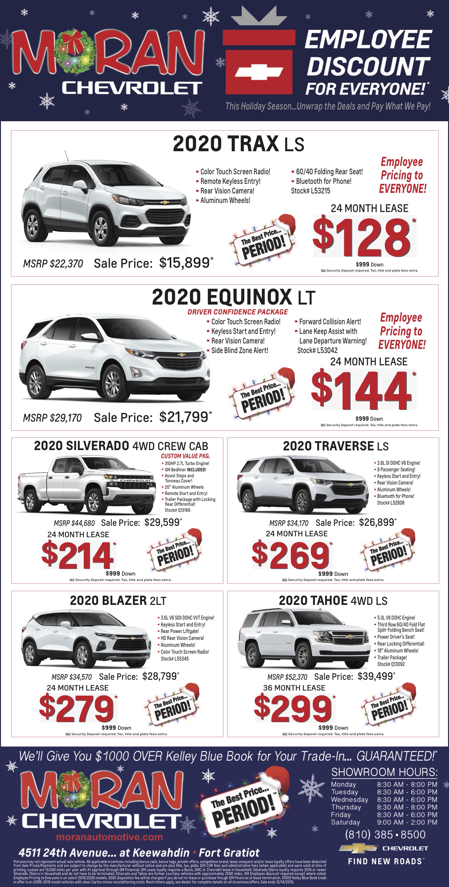 Chevrolet Gallery: Moran Chevrolet Service