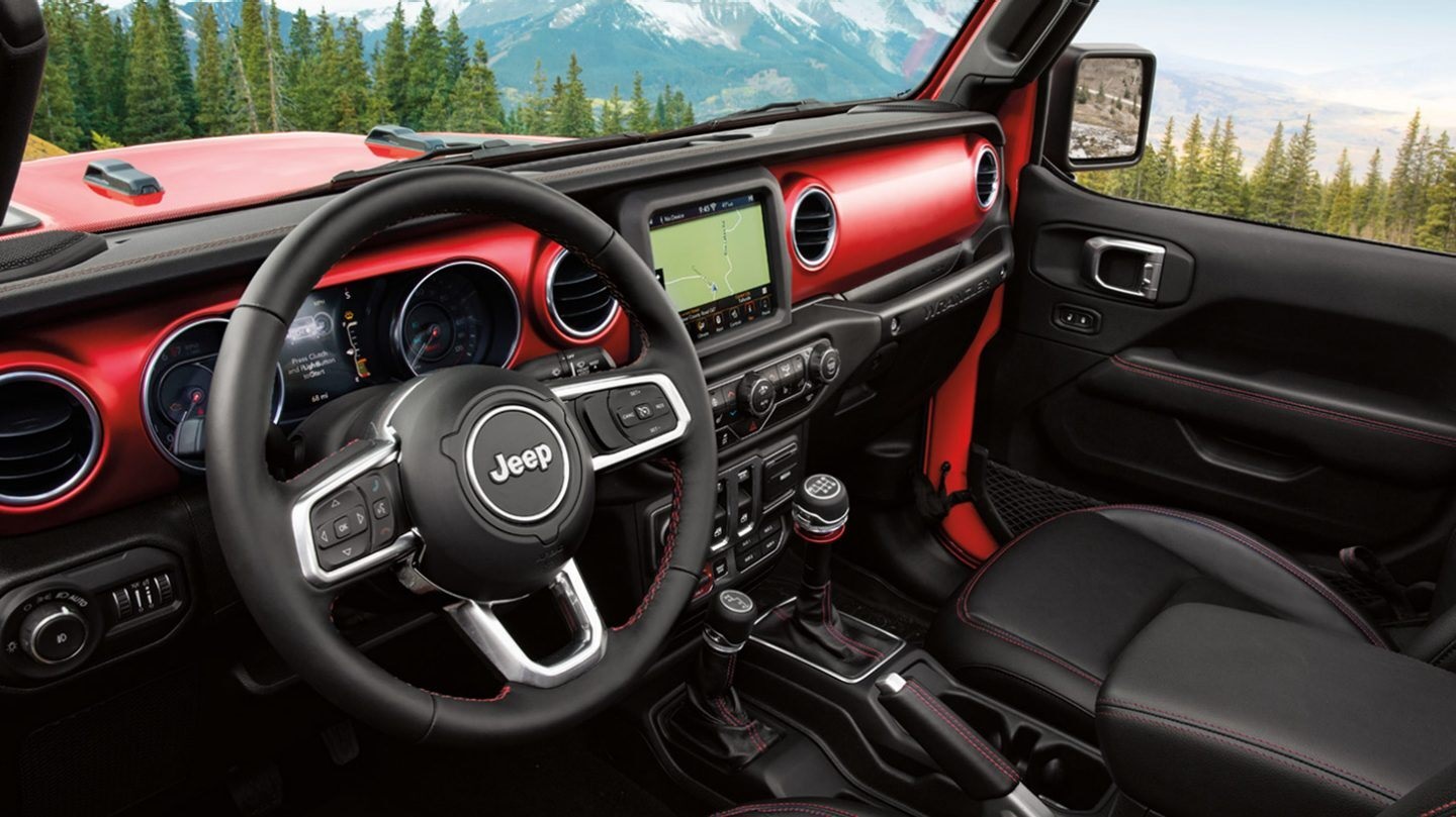 2020 Jeep Wrangler Unlimited Dashboard