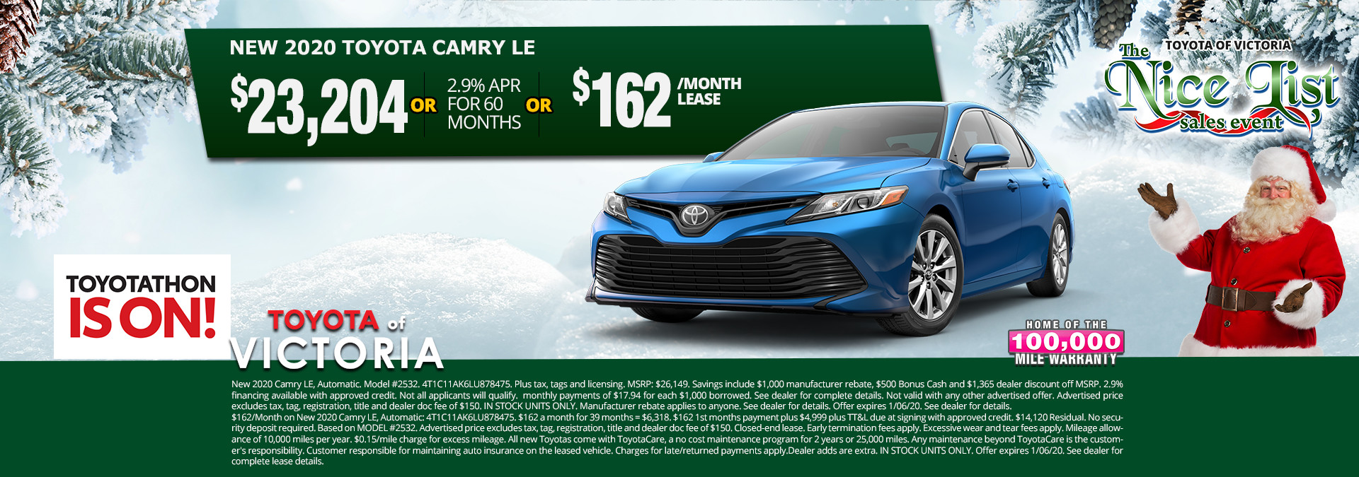 New Toyota Specials near Corpus Christi Toyota of Victoria