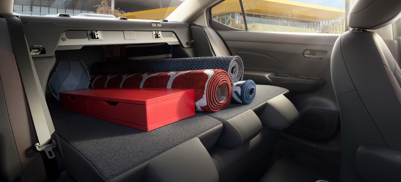 2020 Versa Cargo Space 2020 Versa Cargo Space
