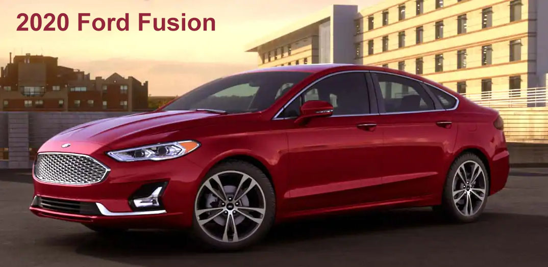 New 2020 Ford Fusion Se