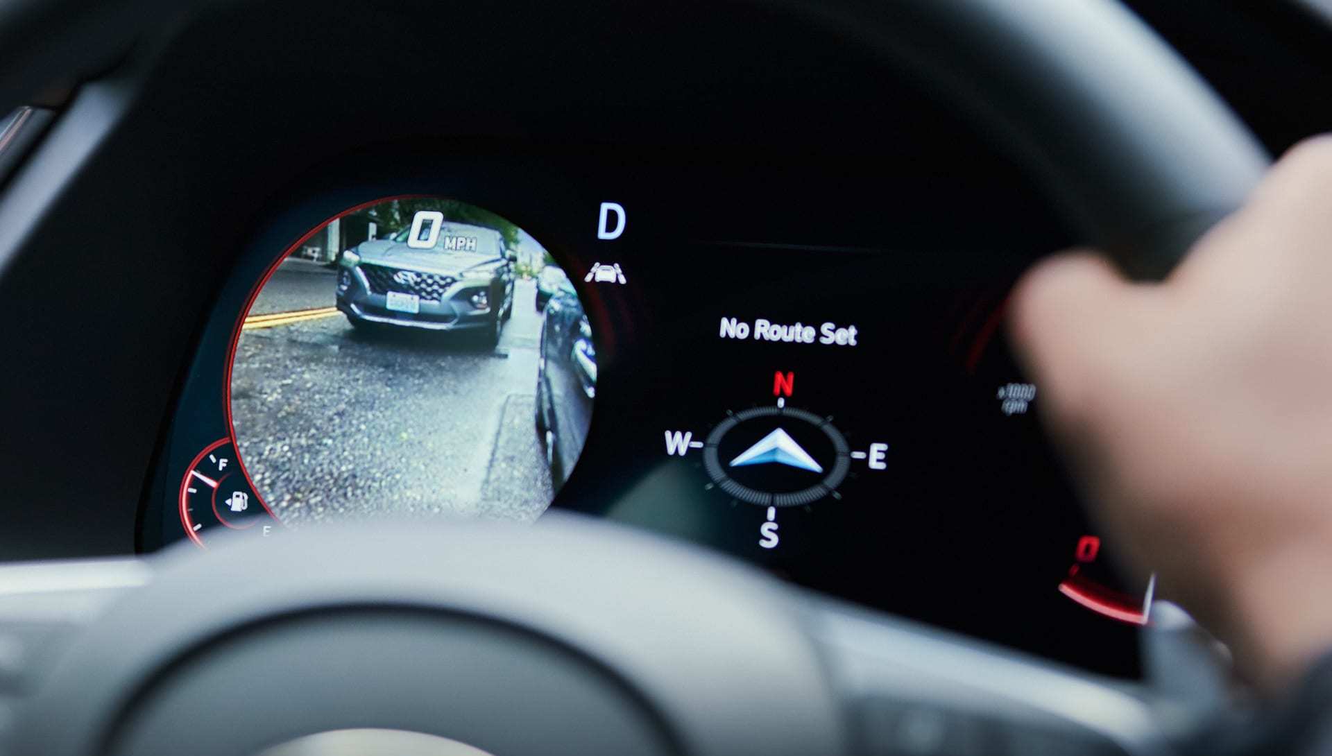 Blind-Spot View Monitor in the 2020 Hyundai Sonata