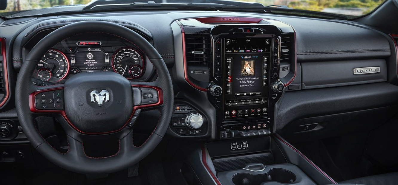 2020 Ram 1500 Center Console