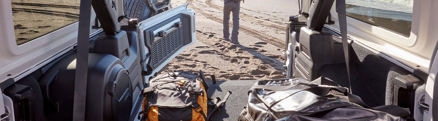 2020 Wrangler Unlimited Cargo Space