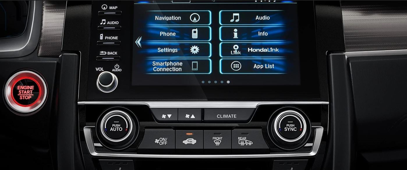 2020 Honda Civic Touchscreen Display
