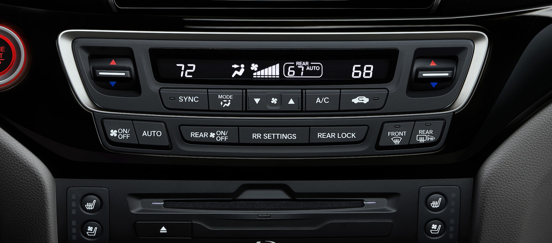 Climate Control in the 2020 Honda Pilot