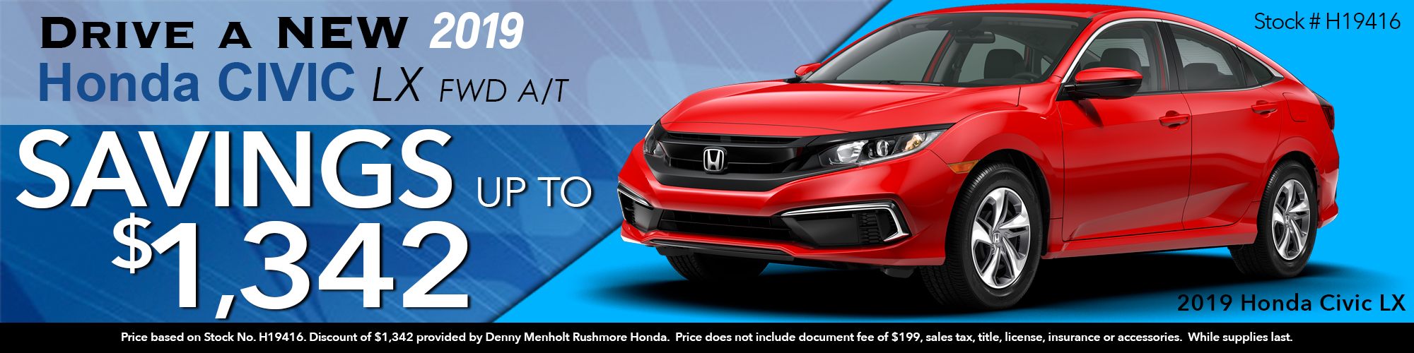 Current Event Denny Menholt Rushmore Honda