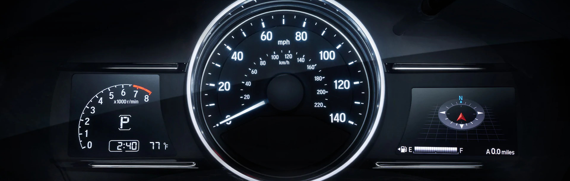 Instrument Cluster of the 2020 Honda HR-V