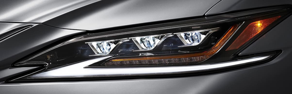 2020 ES 350 Triple-Beam LED Headlights
