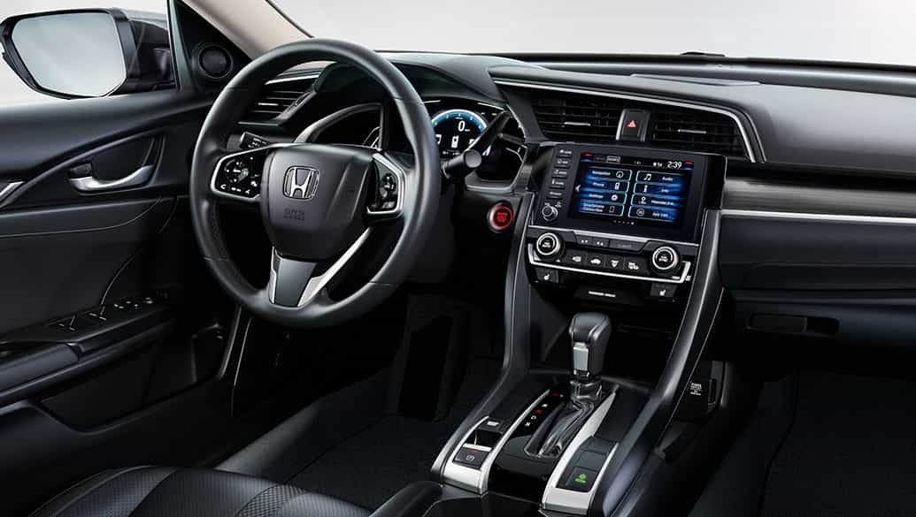 Interior of the 2020 Honda Civic Interior of the 2020 Honda Civic