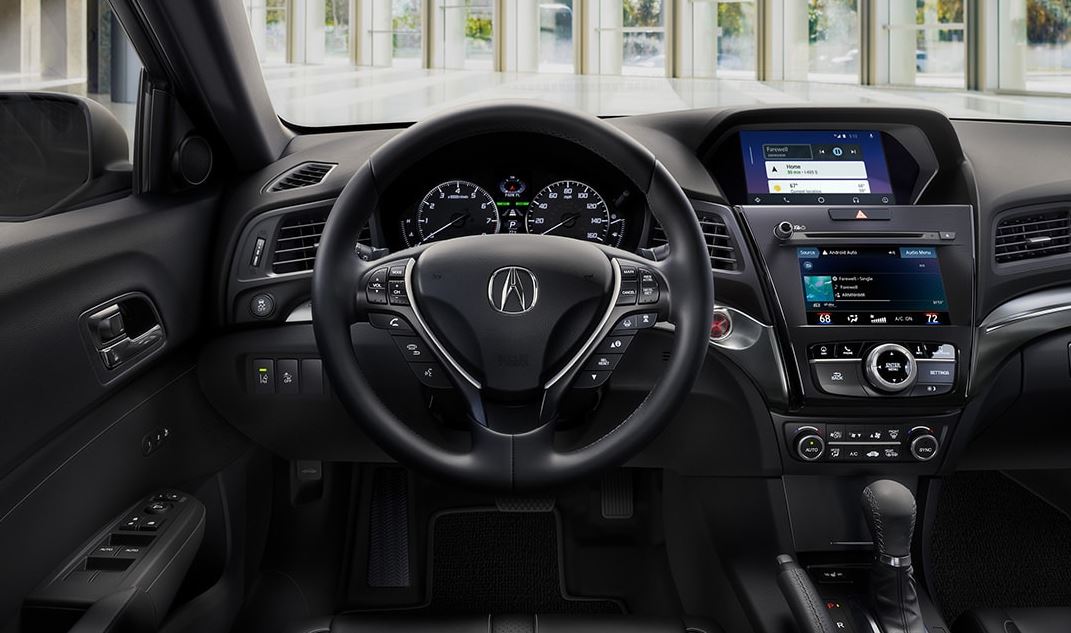 Interior of the 2020 Acura ILX