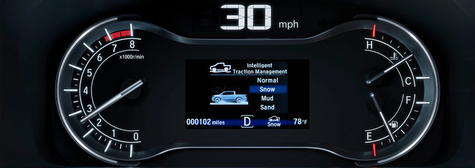 2020 Ridgeline Intelligent Traction Management System