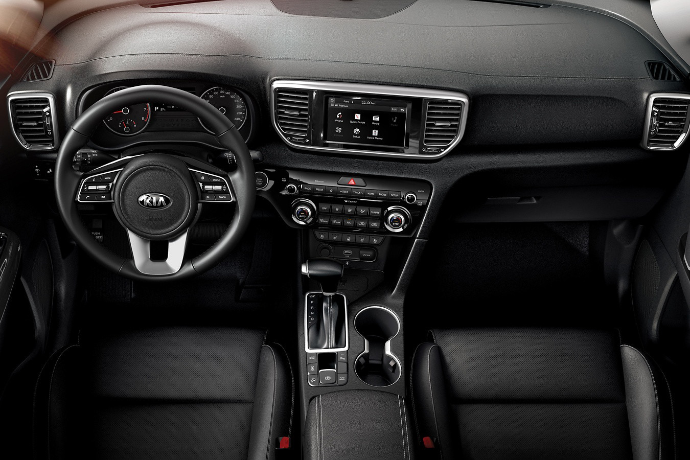 2020 Kia Sportage Front Seats and Dashboard 