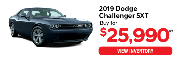 2019 Dodge Challenger SXT 2019 Dodge Challenger SXT
