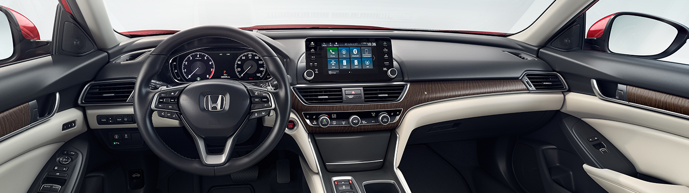 Interior of the 2020 Accord