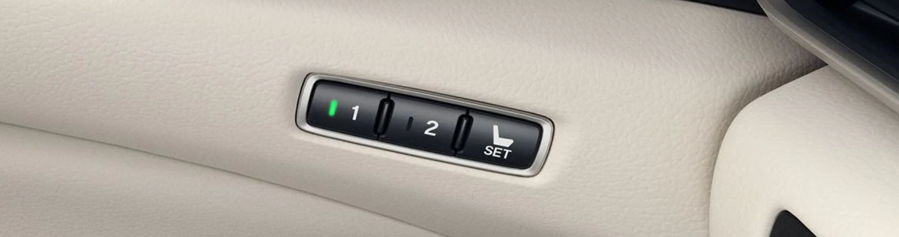 Driver Memory Seat in the 2020 Accord