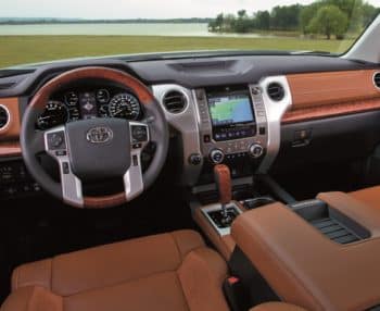 2019 Toyota Tundra interior 2019 Toyota Tundra interior