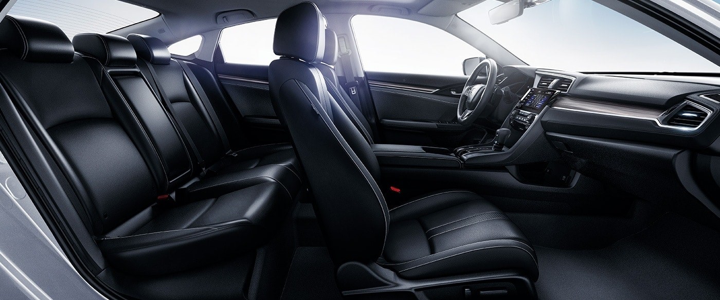 Interior of the 2020 Honda Civic Interior of the 2020 Honda Civic